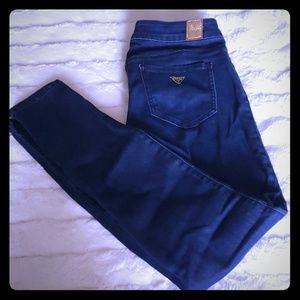 GUESS dark blue jeans